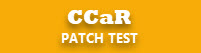 CCaR Patch Test